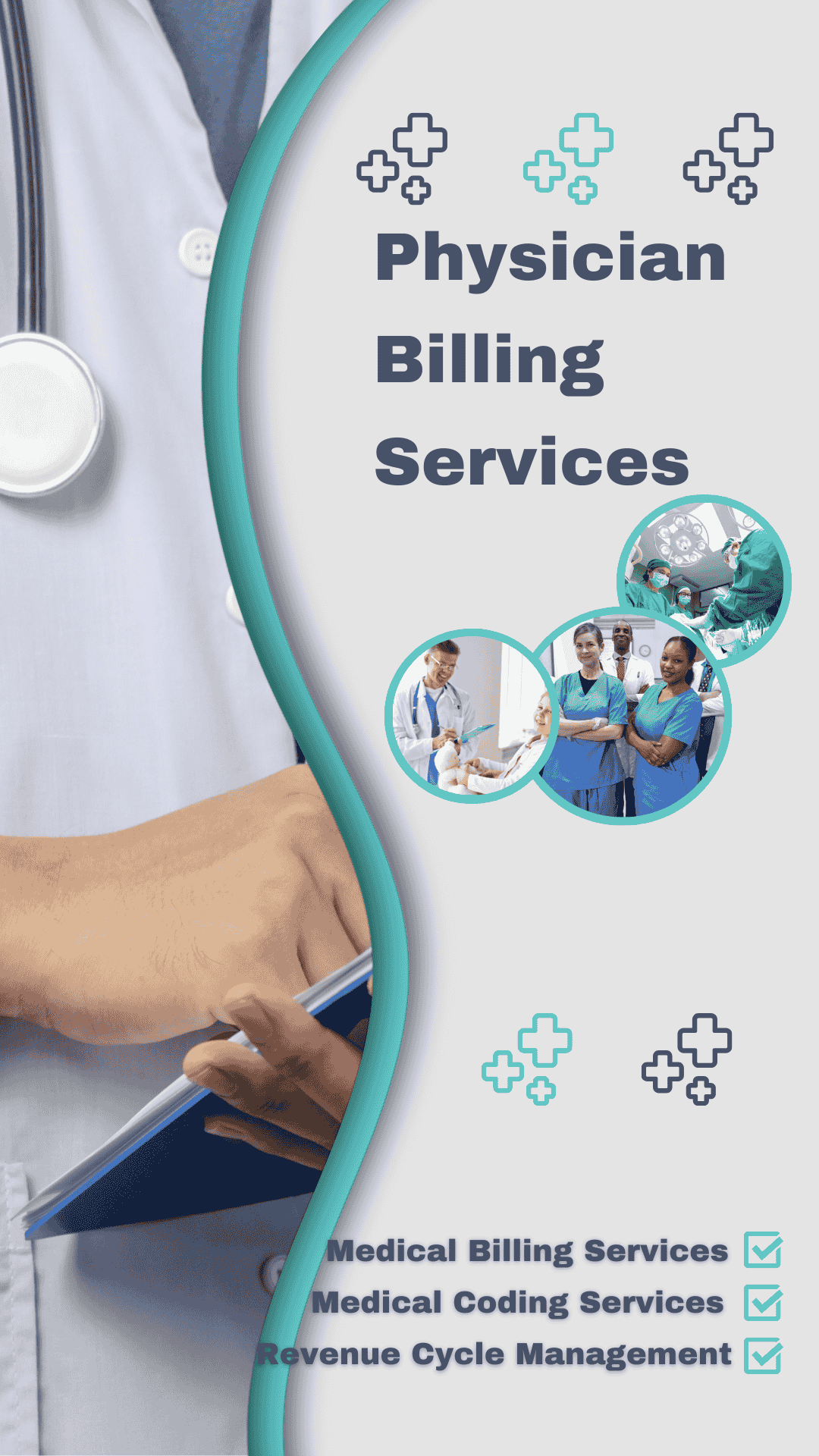 physician billing​services supporting accurate coding, clean claims, and faster reimbursements for medical practices