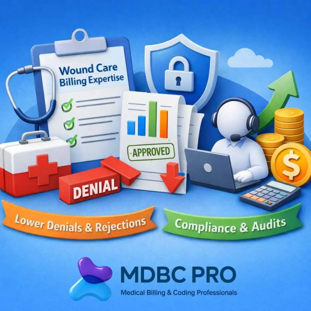 Wound care billing company providing full revenue cycle management services