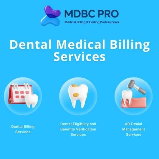 Dental medical billing services for procedures billed to medical insurance including oral surgery and dental medical cross coding.
