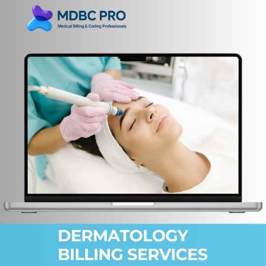 Dermatology billing services managing claims submission, coding accuracy, and insurance reimbursement for U.S. dermatology practices