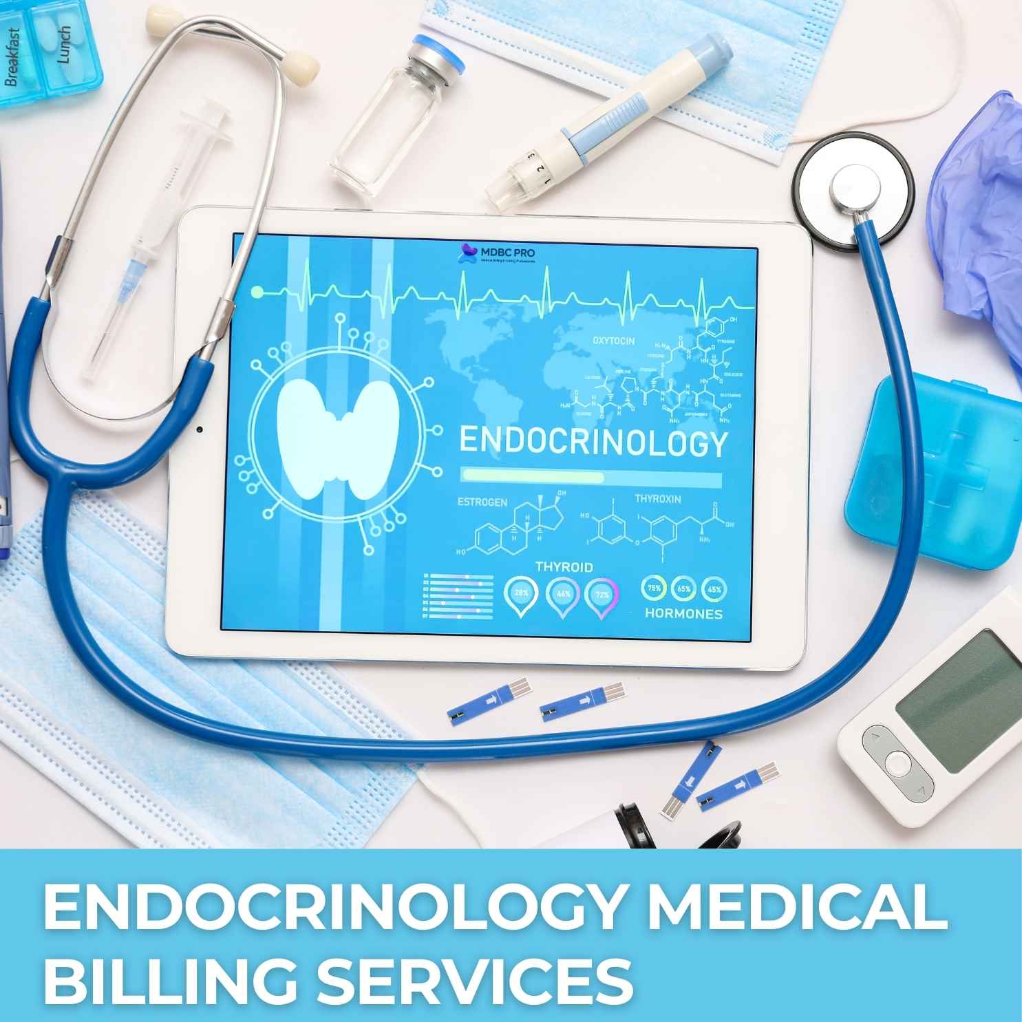 Endocrinology Medical Billing services for endocrinologists including coding, claim submission, and revenue cycle management.