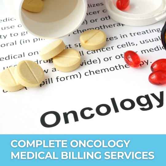 Oncology medical billing services including chemotherapy coding, drug billing, claim submission, and denial management.