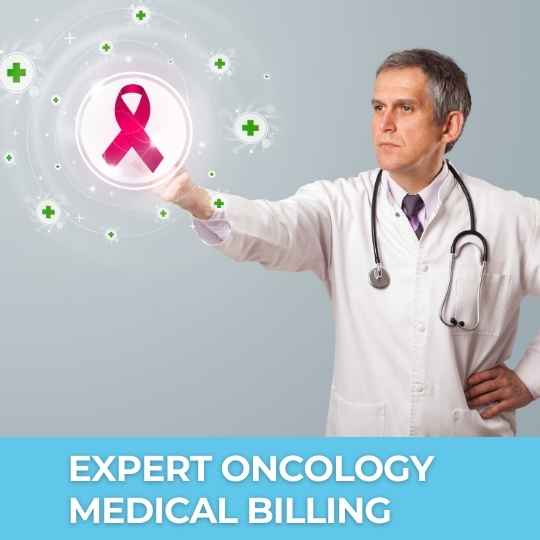 Oncology medical billing for cancer treatment centers with specialized coding, chemotherapy billing, and insurance claim management.