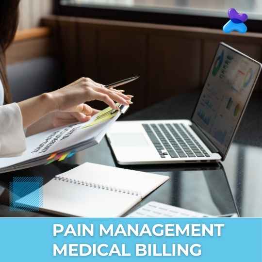 Pain management medical billing services for pain specialists including injection procedure billing and insurance claim management.