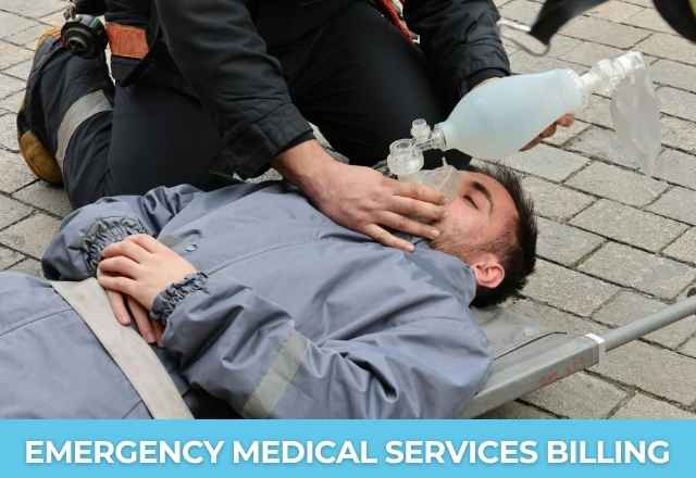 emergency medical services billing​ for EMS providers including ambulance billing, claim submission, and revenue cycle management.