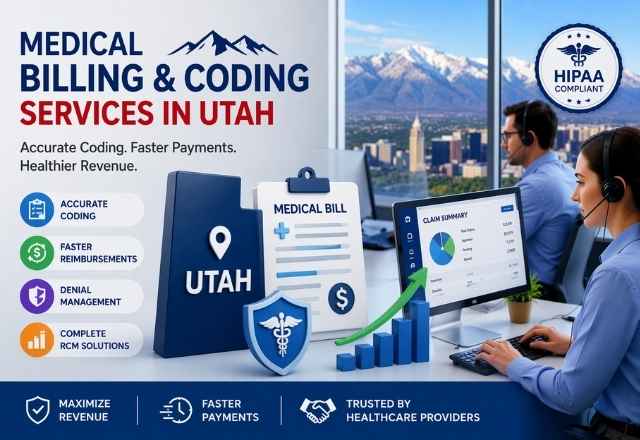 medical billing and coding Utah services with certified coders ensuring compliance and accurate claim processing