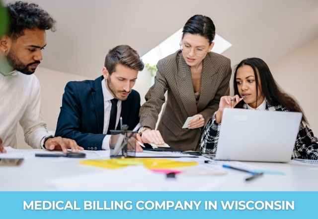 Medical billing company in Wisconsin providing professional billing, coding, and revenue cycle management services.