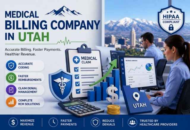 Trusted medical billing company in Utah offering complete revenue cycle management and billing solutions